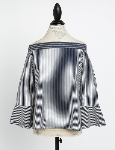 Loft off shoulder - off, cotton